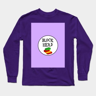 BLOCK HEAD Long Sleeve T-Shirt